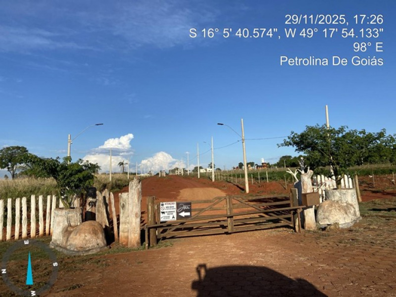 LOTE 001 Lote em Condomínio, Residencial, Condomínio das Orquídeas, localizado em Petrolina De Goiás - GO