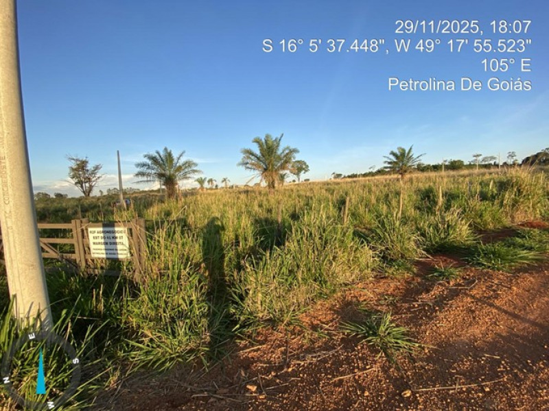LOTE 001 Lote em Condomínio, Residencial, Condomínio das Orquídeas, localizado em Petrolina De Goiás - GO