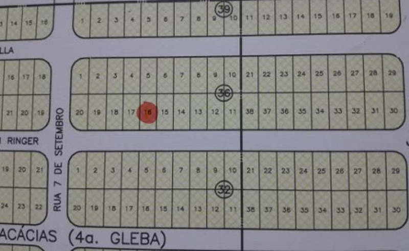 LOTE 001 TERRENO RESIDENCIAL - RARIDADE - de 275m² localizado no Bairro Jardim das Acácias na cidade, localizado em Cravinhos - SP, bairro Jardim das Acácias