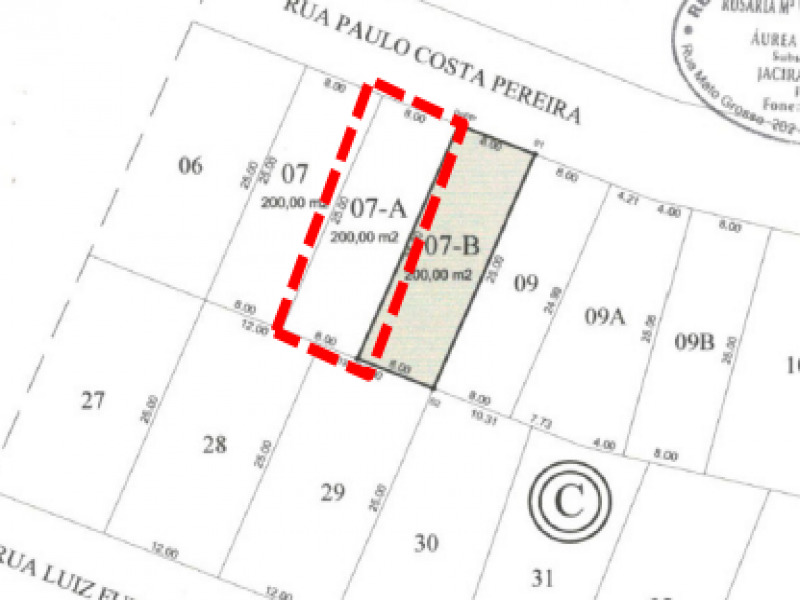 LOTE 011 Lote em Condomínio, Residencial, Jardim Veneza, localizado em Cornélio Procópio - PR