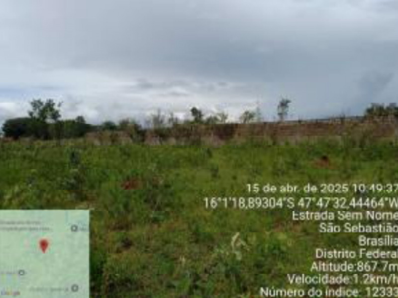 LOTE 002 Área, Rural, Zona Rural, localizado em Brasília - DF
