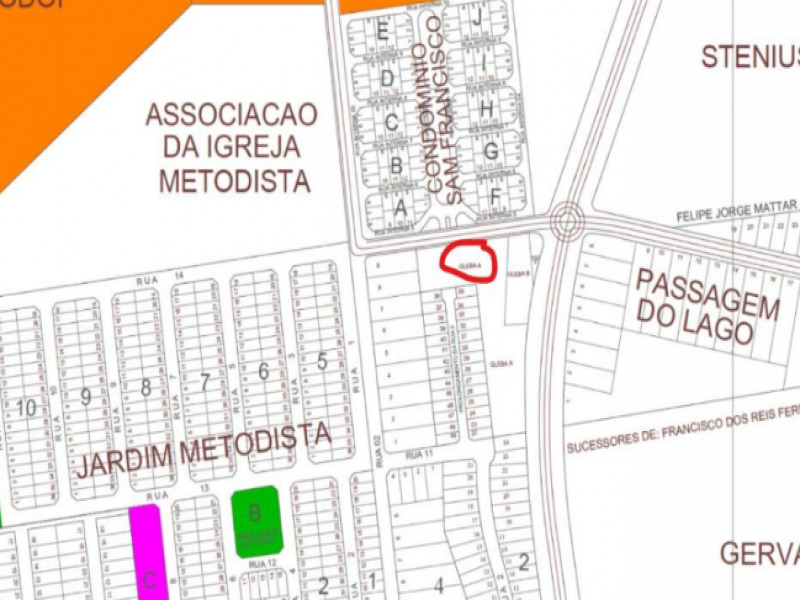 LOTE 003 Lote, Residencial, Avenida Universitária, localizado em Caldas Novas - GO