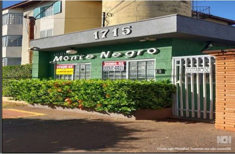 LOTE 001 APARTAMENTO - Und 211 - Condomínio Residencial Monte Negro na cidade de Ribeirão Preto/SP, localizado em Ribeirão Preto - SP, bairro Vila Amélia