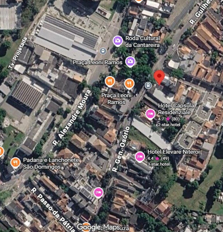LOTE 001 CASA RESIDENCIAL localizada na Rua General Osório - Bairro São Domingos na cidade de Niteró, localizado em Niterói - RJ, bairro São Domingos