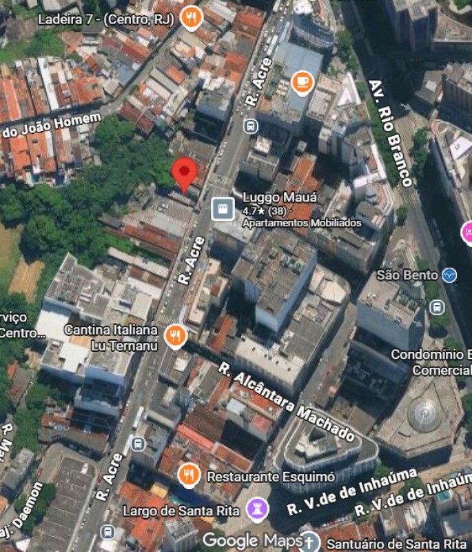 LOTE 002 SOBRADO COMERCIAL e RESIDENCIAL localizado na Rua Acre - Centro da cidade do Rio de Janeiro, localizado em Rio De Janeiro - RJ, bairro Centro