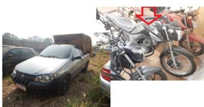 FIAT STRADA Fire  e HONDA CG TITAN 150 na comarca de Ribeirão Preto/SP 1º Leilão: 20/08/2026 às 14:0