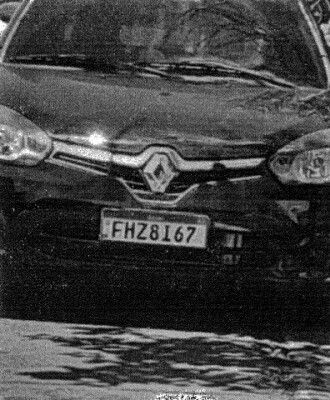 VEICULO - RENAULT CLIO - 2012/2013 - 1.0 16V - HI-POWER - FLEX - Cor Preta - Placa Final 7 na cidade de Serrana/SP — foto 1 de 2
