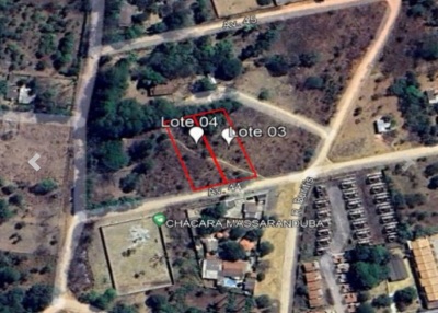 TERRENO - LOTE 03 da QUADRA 144 localizado em Mansões Recreio Estrela Dalva IV em Luiziânia/GO Data: